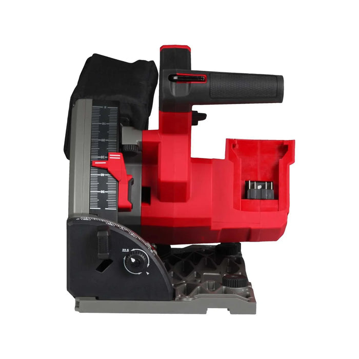 Scie circulaire plongeante MILWAUKEE 18V FUEL 55mm Ø165mm + mallette PACKOUT M18 FPS55-0P (sans batterie) - Déstockage