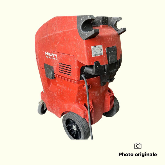 Aspirateur eau et poussières Hilti secteur & batterie 36V 1200W VC 40-UM-Y - Occasion - Drakare