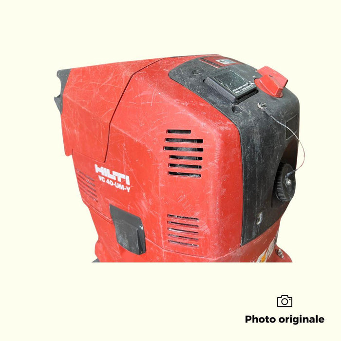 Aspirateur eau et poussières Hilti secteur & batterie 36V 1200W VC 40-UM-Y - Occasion - Drakare