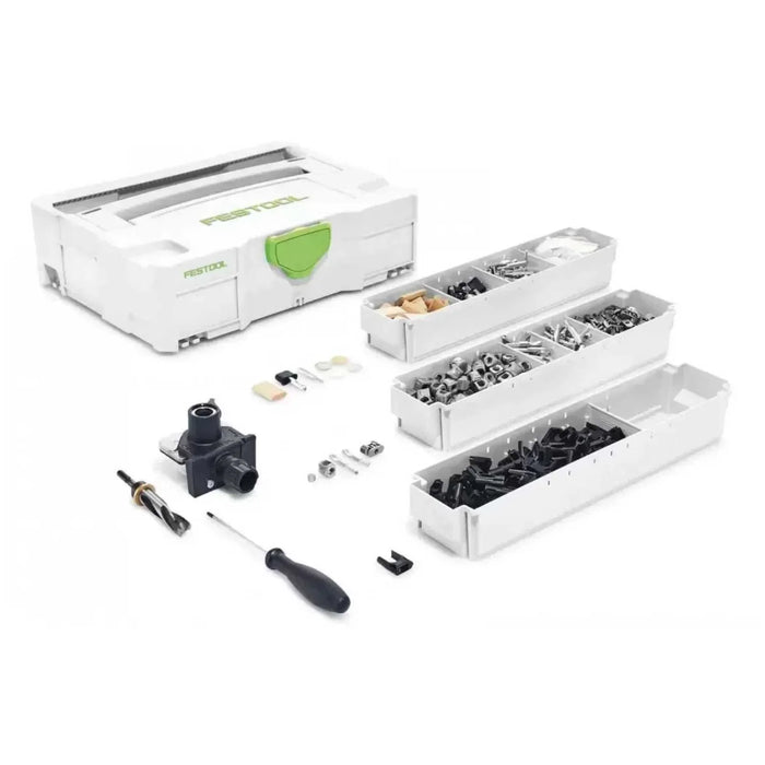 Assortiment de connecteurs DOMINO FESTOOL + coffret SYSTAINER KV-SYS D8 - Déstockage - Drakare