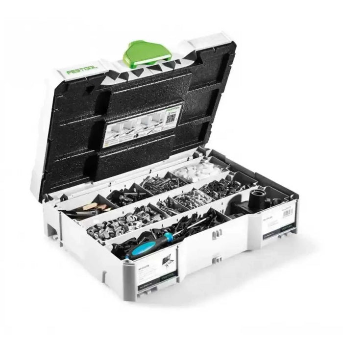 Assortiment de connecteurs DOMINO FESTOOL + coffret SYSTAINER KV-SYS D8 - Déstockage - Drakare
