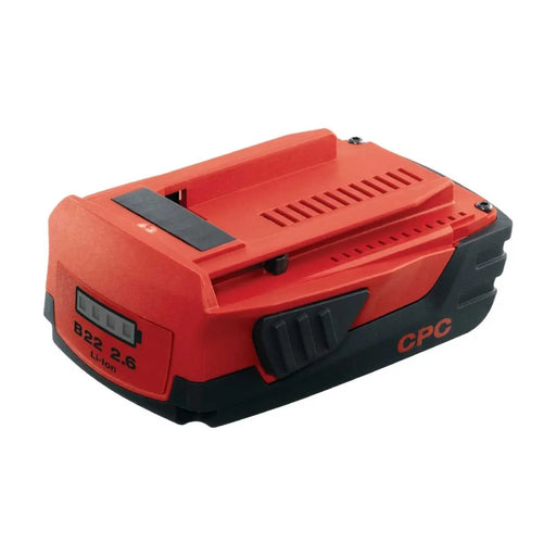 Batterie HILTI 22V Li-Ion 2.6Ah B 22/2.6 - Déstockage - Drakare