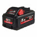 Batterie MILWAUKEE 18V Li-Ion 5.5Ah HIGH OUTPUT™ M18 HB5.5 - Reconditionné - Drakare