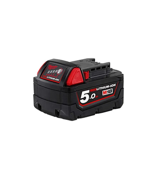 Batterie MILWAUKEE 18V Li-Ion 5Ah RED LITHIUM M18 B5 - Reconditionné - Drakare