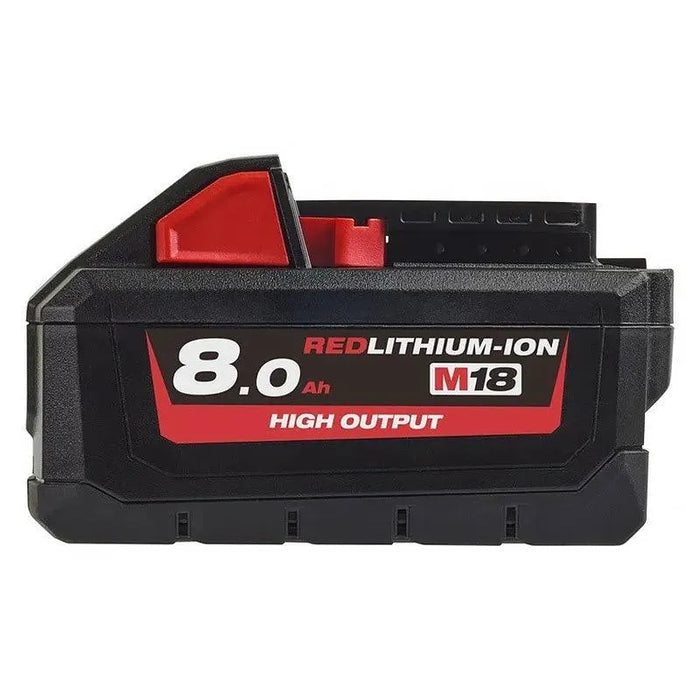 Batterie MILWAUKEE 18V Li-Ion 8Ah HIGH OUTPUT™ M18 HB8 - Reconditionné - Drakare