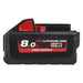 Batterie MILWAUKEE 18V Li-Ion 8Ah HIGH OUTPUT™ M18 HB8 - Reconditionné - Drakare
