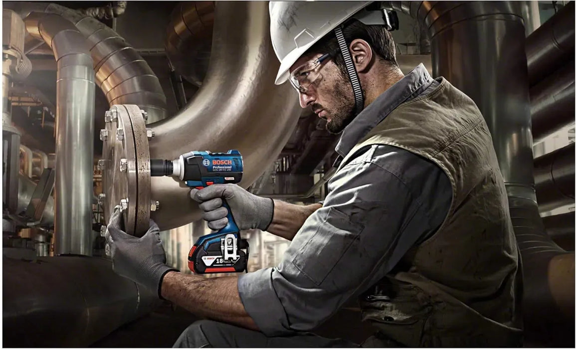 Boulonneuse à chocs BOSCH PRO 18V 250Nm + coffret XL-BOXX GDS 18 V-EC 250 (sans batterie) - Reconditionné - Drakare