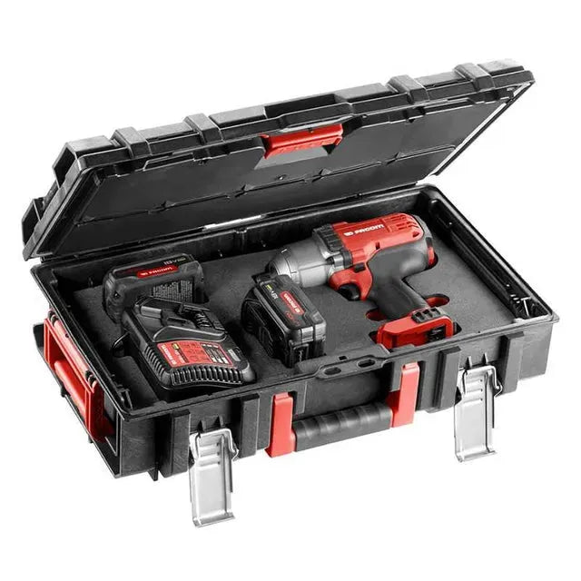 Boulonneuse à chocs FACOM 18V Li-Ion (2x 5Ah) 1/2" 1625Nm + coffret TOUGHSYSTEM CL3.CH18SP2 - Déstockage - Drakare
