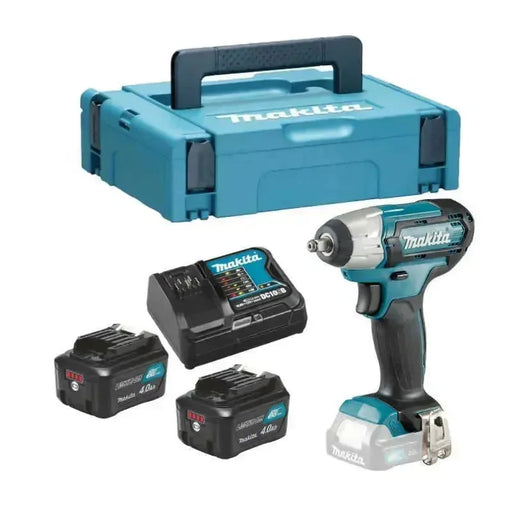 Boulonneuse à chocs MAKITA 12V Li-Ion (2x 4Ah) CXT 140Nm + coffret MAKPAC TW140DSMJ - Déstockage - Drakare