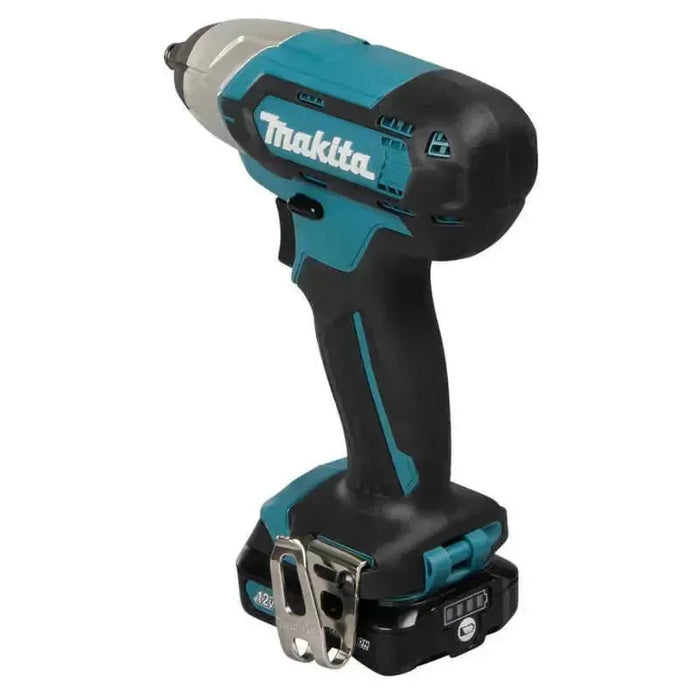 Boulonneuse à chocs MAKITA 12V Li-Ion (2x 4Ah) CXT 140Nm + coffret MAKPAC TW140DSMJ - Déstockage - Drakare