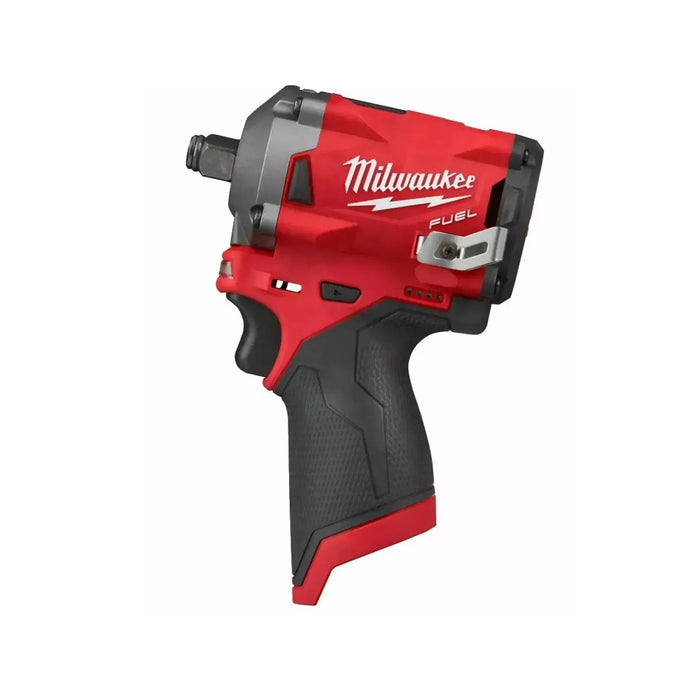 Boulonneuse à chocs MILWAUKEE 12V FUEL + coffret HDBOX M12 FIWF12-0 (sans batterie) - Reconditionné - Drakare