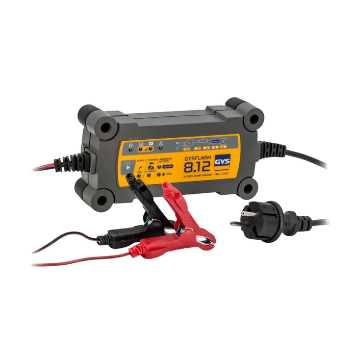 Chargeur GYS 12V automatique GYSFLASH 8.12 - Déstockage - Drakare