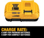 Chargeur rapide DEWALT 18V / 54V FlexVolt XR DCB118 - Reconditionné - Drakare
