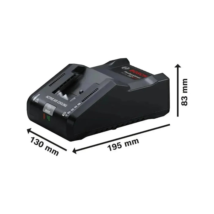 Chargeur rapide multi-voltage BOSCH PRO 14.4V / 18V Active Air Cooling GAL 18V-160 - Déstockage - Drakare