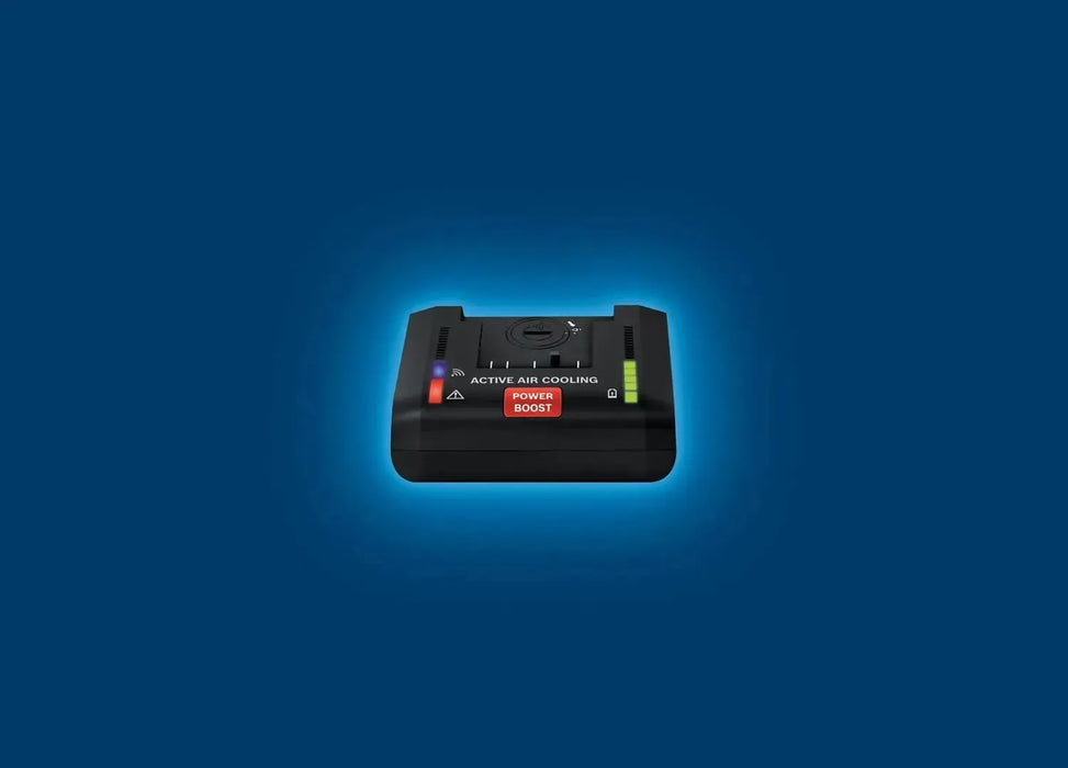 Chargeur rapide multi-voltage BOSCH PRO 14.4V / 18V Active Air Cooling GAL 18V-160 - Reconditionné - Drakare