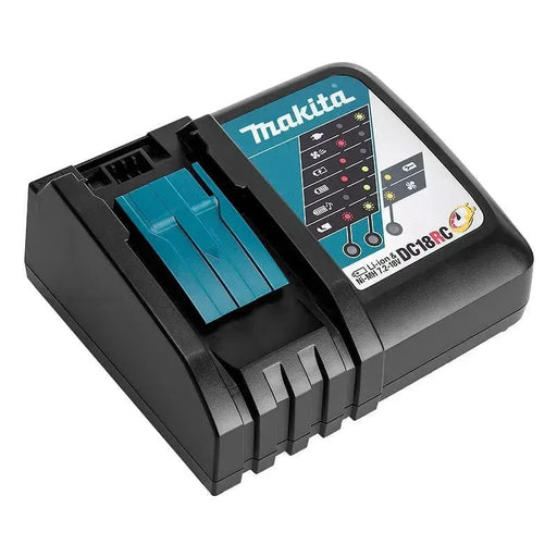 Chargeur rapide multi-voltage MAKITA de 9,6V à 18V DC18RC - Reconditionné - Drakare