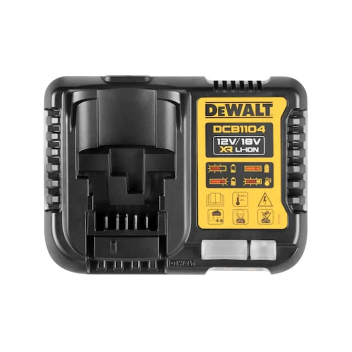 Chargeur universel DEWALT pour batteries 10.8 / 18V / 54V Li-Ion XR DCB1104-QW - Déstockage - Drakare