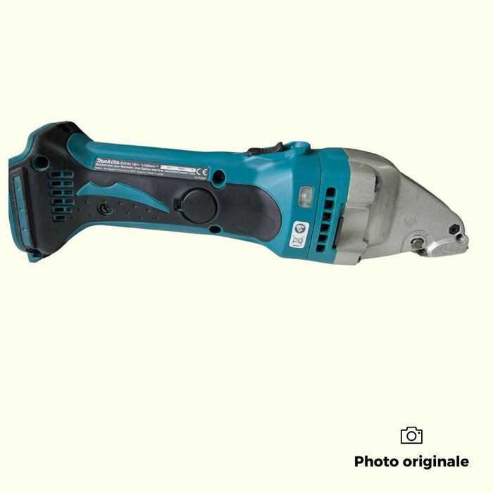 Cisaille à tôle Makita 18V Li-Ion LXT 1,6mm (solo) I Coffret MAKPAC DJS161 - Reconditionné - Drakare