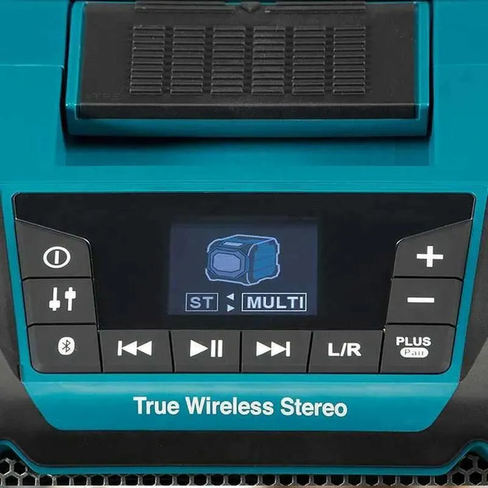 Enceinte Bluetooth MAKITA 12V / 14.4V / 18V LXT Bluetooth DMR203 (sans batterie) - Déstockage - Drakare