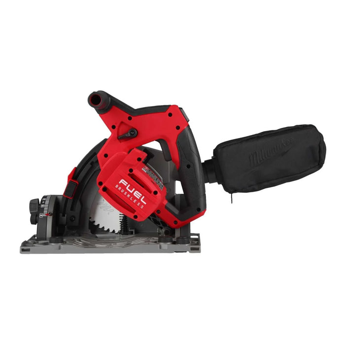 Scie circulaire plongeante MILWAUKEE 18V FUEL 55mm Ø165mm + mallette PACKOUT M18 FPS55-0P (sans batterie) - Déstockage