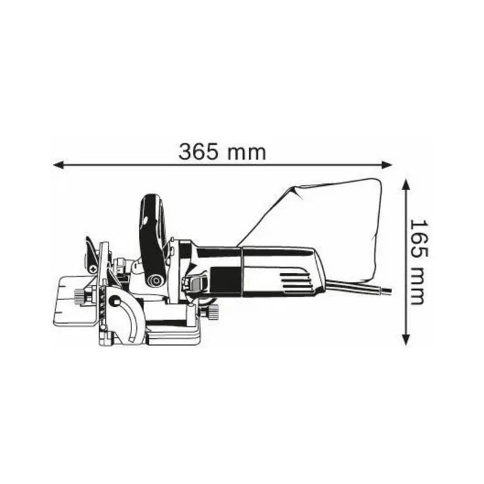 Fraiseuse à lamelles BOSCH PRO 670W + coffret GFF 22 A - Déstockage - Drakare