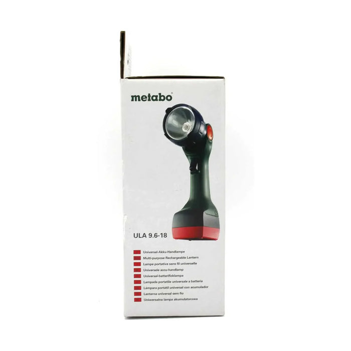 Lampe de poche METABO 14.4V / 18V Halogène ULA 14.4-18 (sans batterie) - Déstockage - Drakare