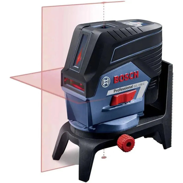 Laser à ligne et points BOSCH PRO 12V (1x 2Ah) + télécommande + coffret L-BOXX GCL 2-50 C + RM3 - Reconditionné - Drakare