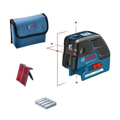 Laser à ligne et points BOSCH PRO 12V GCL 25 (sans batterie) - Déstockage - Drakare