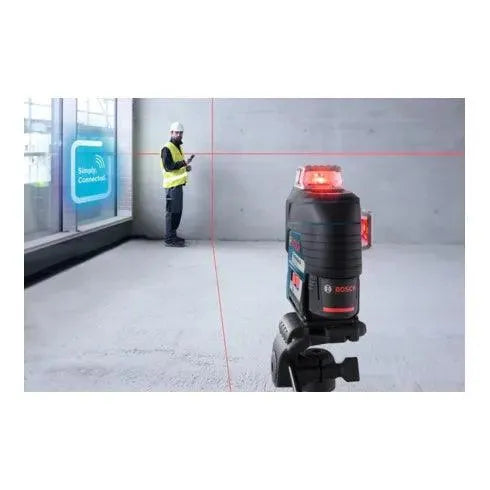 Laser lignes BOSCH PRO 12V (1x 2Ah) 3 plans 30m + coffret L-BOXX GLL 3-80 C - Reconditionné - Drakare