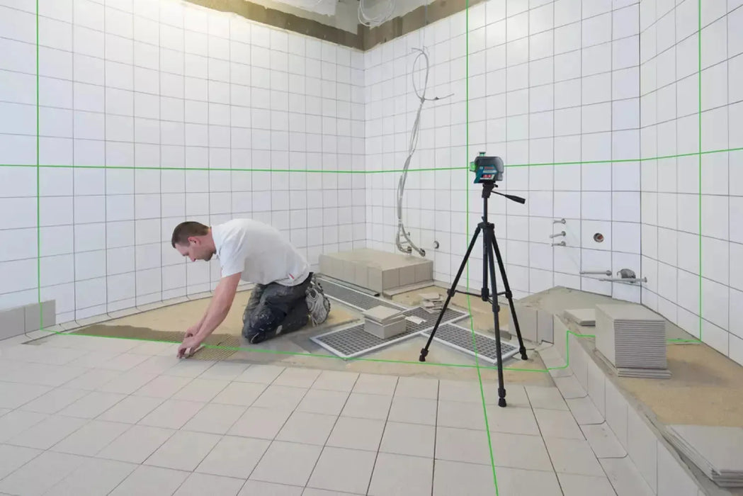 Laser lignes vert 360° BOSCH PRO 12V Li-Ion (1x 2Ah) + coffret L-BOXX GLL 3-80 CG - Reconditionné - Drakare