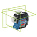 Laser lignes vert 360° BOSCH PRO 12V Li-Ion (1x 2Ah) + coffret L-BOXX GLL 3-80 CG - Reconditionné - Drakare