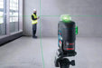 Laser lignes vert 360° BOSCH PRO 12V Li-Ion (1x 2Ah) + coffret L-BOXX GLL 3-80 CG - Reconditionné - Drakare