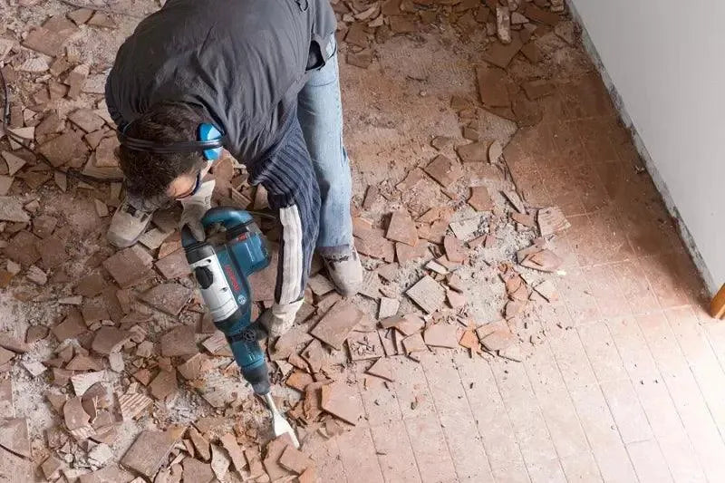 Marteau piqueur BOSCH PRO 1500W + mallette GSH 7 VC - Reconditionné - Drakare