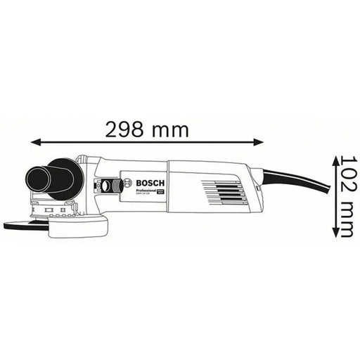 Meuleuse d'angle BOSCH PRO 1400W Ø125mm GWX 14-125 - Déstockage - Drakare
