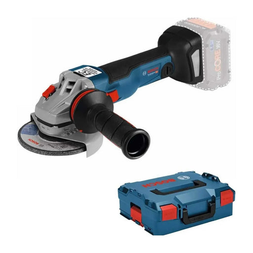 Meuleuse d'angle BOSCH PRO 18V Ø125mm + coffret L-BOXX GWS 18V-10C (sans batterie) - Déstockage - Drakare