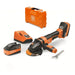 Meuleuse d'angle FEIN 18V Li-Ion (2x 5.2Ah) Ø125mm + mallette CCG 18-125 BLPD-SEC - Déstockage - Drakare
