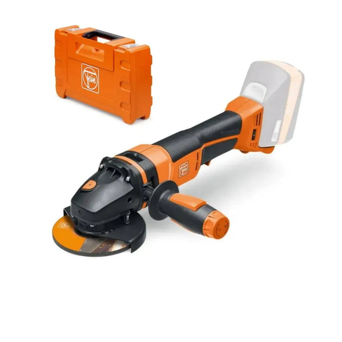Meuleuse d'angle FEIN 18V Ø125mm + mallette CCG 18-125 BLPD-SEC (sans batterie) - Déstockage - Drakare