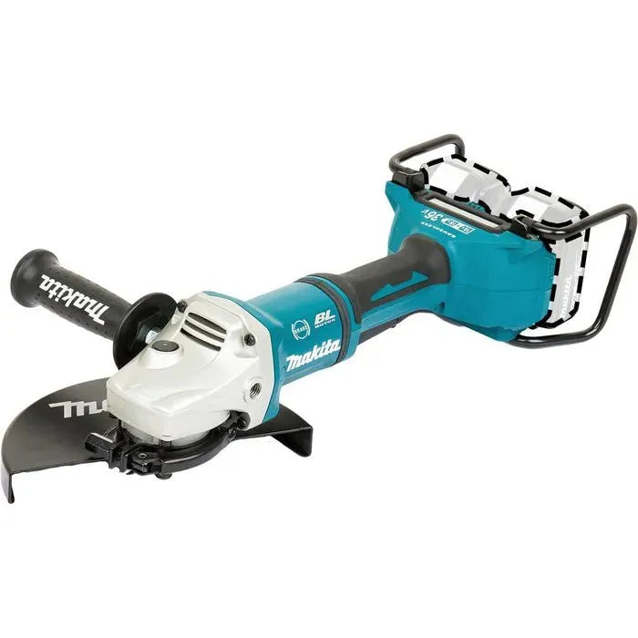 Meuleuse d'angle Makita 36V (2 x 18V) 1500W Ø230mm (solo) en mallette DGA900ZKX2 - Reconditionné - Drakare