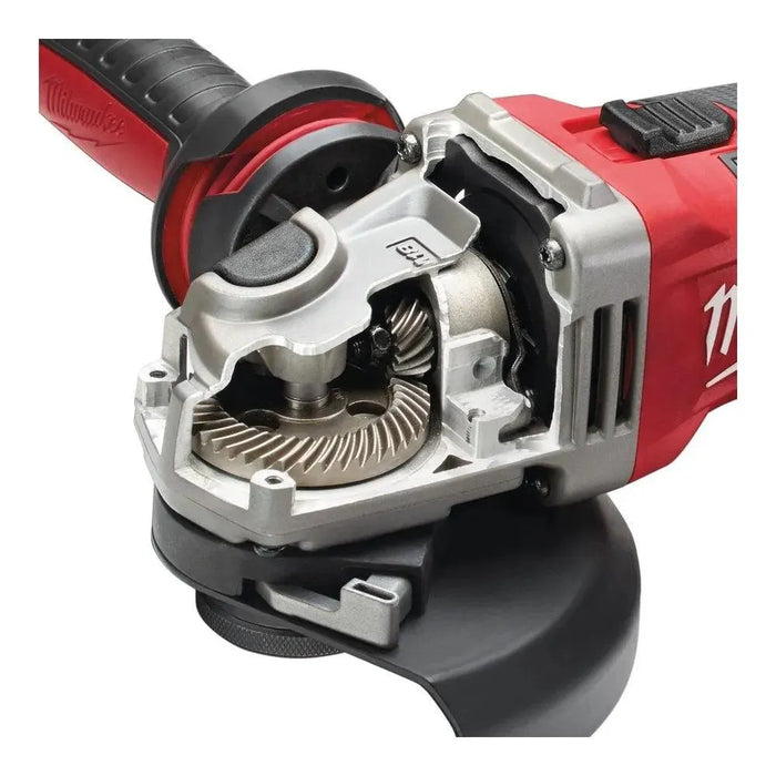 Meuleuse d'angle MILWAUKEE 18V FUEL 1200W Ø125mm + coffret HDBOX M18 CAG125X-0X (sans batterie) - Reconditionné - Drakare