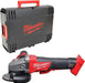 Meuleuse d'angle MILWAUKEE 18V FUEL Ø125mm + coffret HDBOX M18 CAG125XPD-0X (sans batterie) - Déstockage - Drakare