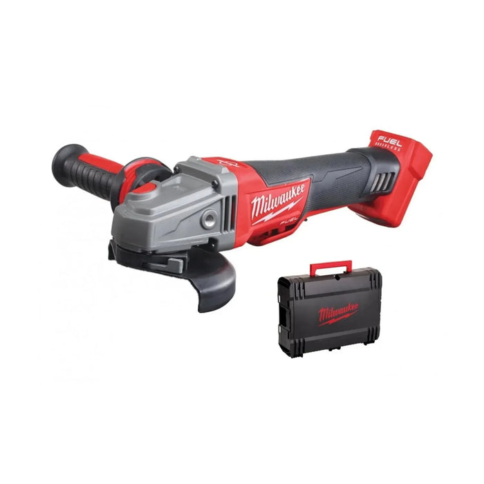 Meuleuse d'angle MILWAUKEE 18V FUEL Ø125mm + coffret HDBOX M18 ONEFSAG125XPDB-0X (sans batterie) - Reconditionné - Drakare
