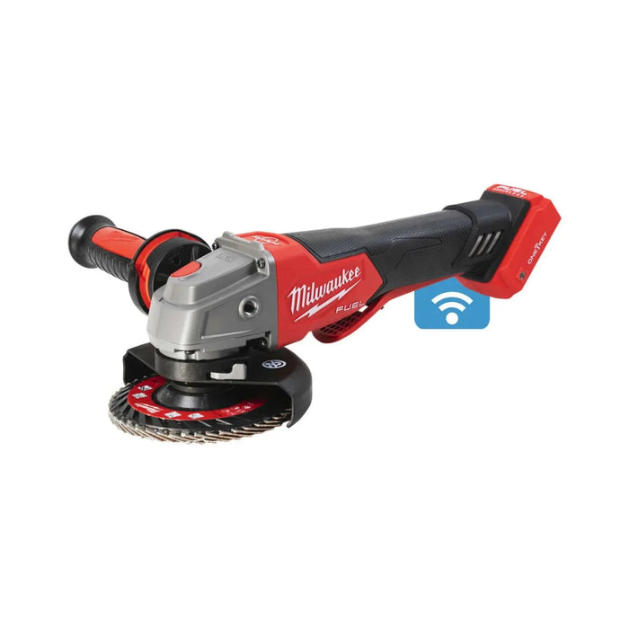Meuleuse d'angle MILWAUKEE 18V FUEL Ø125mm + coffret HDBOX M18 ONEFSAG125XPDB-0X (sans batterie) - Reconditionné - Drakare