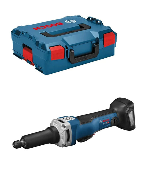 Meuleuse droite BOSCH PRO 18V + coffret L-BOXX GGS 18V-23 PLC (sans batterie) - Reconditionné - Drakare