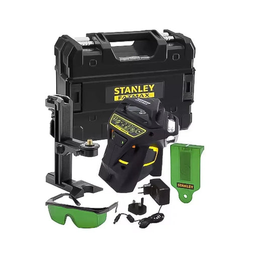 Niveau laser multi-lignes STANLEY FATMAX 360° vert + mallette FMHT1-77356 - Reconditionné - Drakare