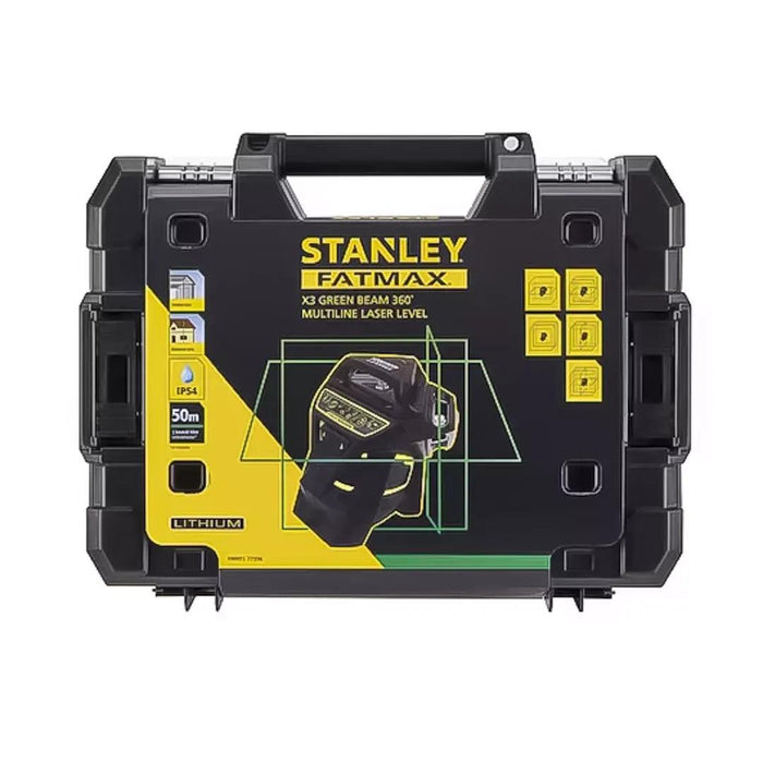 Niveau laser multi-lignes Stanley FATMAX 360° vert (solo) en mallette FMHT1-77356 - Reconditionné - Drakare