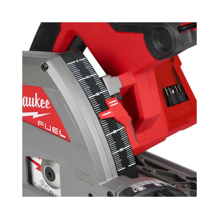 Scie circulaire plongeante MILWAUKEE 18V FUEL 55mm Ø165mm + mallette PACKOUT M18 FPS55-0P (sans batterie) - Déstockage