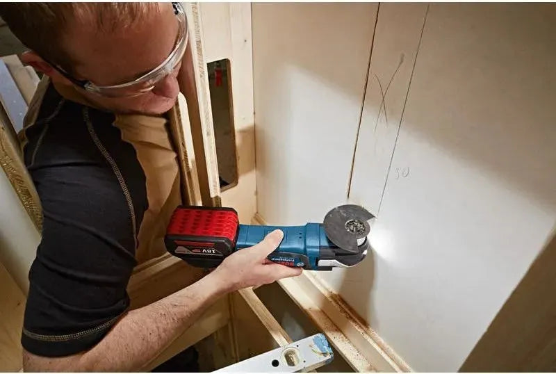 Outil multifonctions BOSCH PRO 18V + coffret L-BOXX GOP 18V-28 (sans batterie) - Reconditionné - Drakare