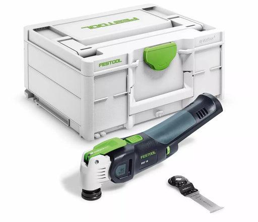 Outil multifonctions FESTOOL 18V + coffret SYSTAINER Vecturo OSC 18 E-Basic (sans batterie) - Reconditionné - Drakare