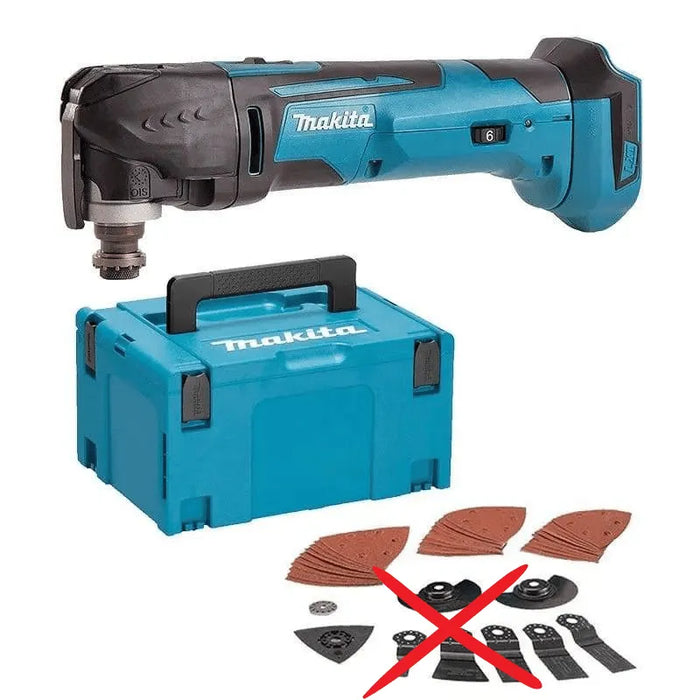 Outil multifonctions MAKITA 18V LXT + coffret MAKPAC DTM51ZJX2 (sans batterie) - Reconditionné - Drakare