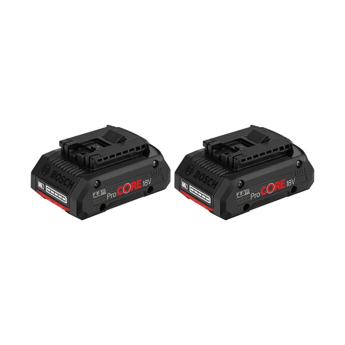 Pack 2 batteries + 1 chargeur BOSCH PRO 18V Li-Ion 4Ah ProCORE - Reconditionné - Drakare